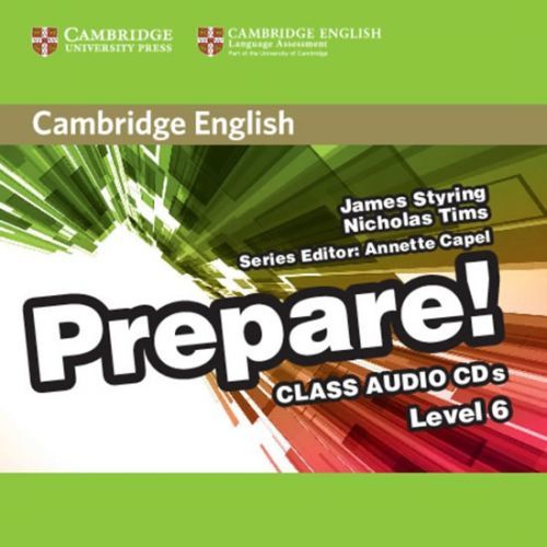 Prepare Level 6 Class Audio CDs (2) - Styring James