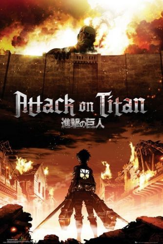 Plakát 61x91,5cm - Attack On Titan - Key Art