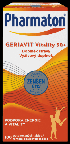 Pharmaton Geriavit Vitality 50+ 100 tablet