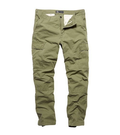 Kalhoty Vintage Industries Tyrone BDU - světle olivové, 31