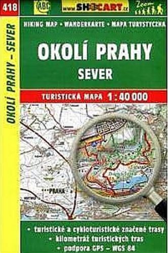 TM 1:40T 418 Okolí Prahy sever Shocart, Brožovaná