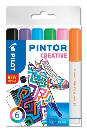 PILOT Pintor dekorativní popisovač set Creative 6 ks 2,3 mm