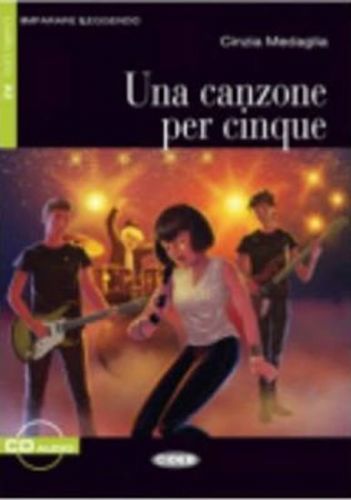 Una Canzone Per Cinque + CD - Medaglia Cinzia, Brožovaná