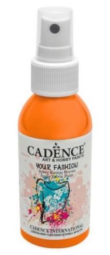 Cadence textilní sprej 100 ml - oranžová