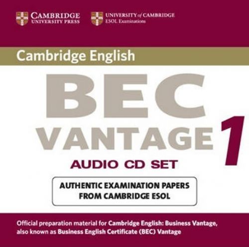 Cambridge BEC Vantage 1 Audio CD Set (2 CDs) - kolektiv autorů