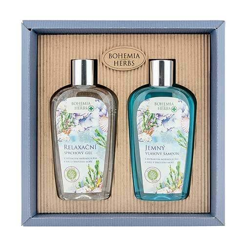 Bohemia Gifts Kosmetická sada - gel 250ml a šampon 250ml – Mrtvé moře