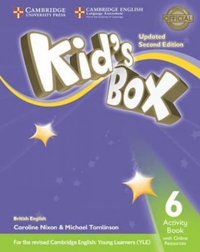 Kid's Box 6 Activity Book with Online Resources British English,Updated 2nd Edit - Nixon Caroline, Brožovaná