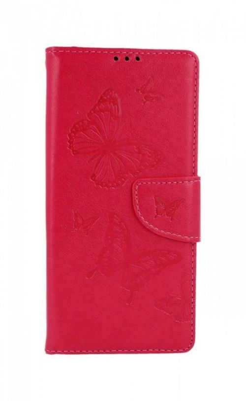 Pouzdro TopQ Xiaomi Redmi 9A knížkové Butterfly růžové 53943