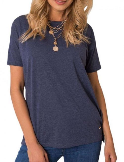 Tmavě modré dámské tričko