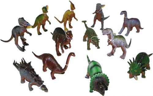 Dinosaurus 21 cm, 12 druhů