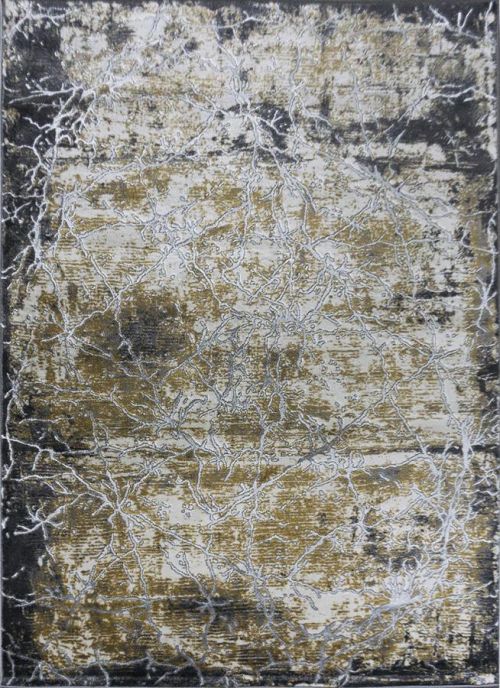 Berfin Dywany Kusový koberec Zara 9630 Yellow Grey - 80x150 cm Žlutá