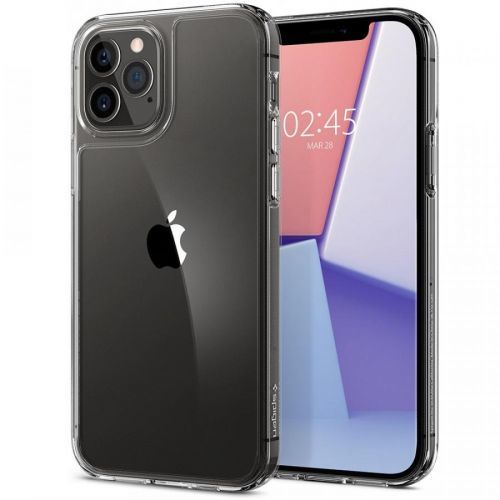 Spigen Quartz Hybrid kryt iPhone 12 Pro čirý