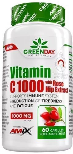 Amix Vitamin C 1000 s extraktem z šípků 60 kapslí