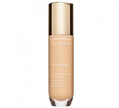 Clarins Dlouhotrvající hydratační make-up s matným efektem Everlasting (Long-Wearing & Hydrating Matte Foundation ) 30 ml 107C