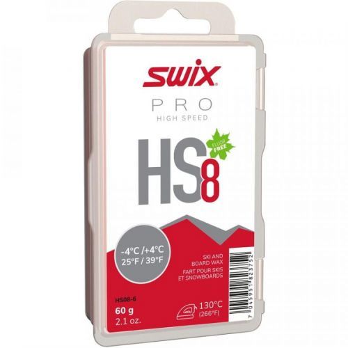 Swix Skluzný vosk HS8 červený 60 g