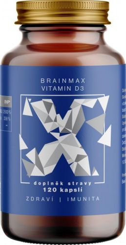 Votamax BrainMax Vitamin D3 5000 IU, 120 rostlinných kapslí