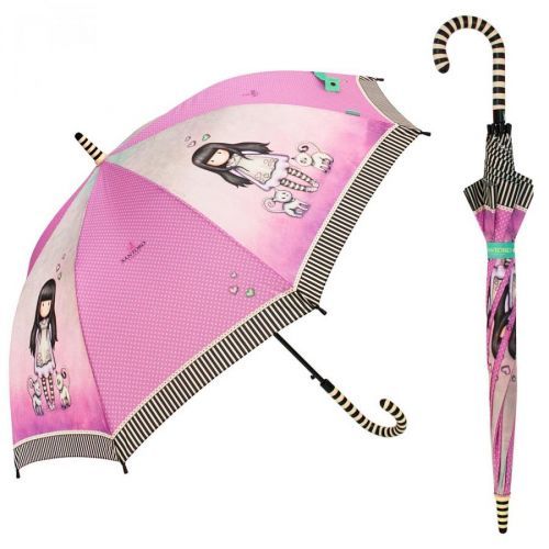 Santoro London - Deštník (velký) - Gorjuss - Tall Tails (Pink)
