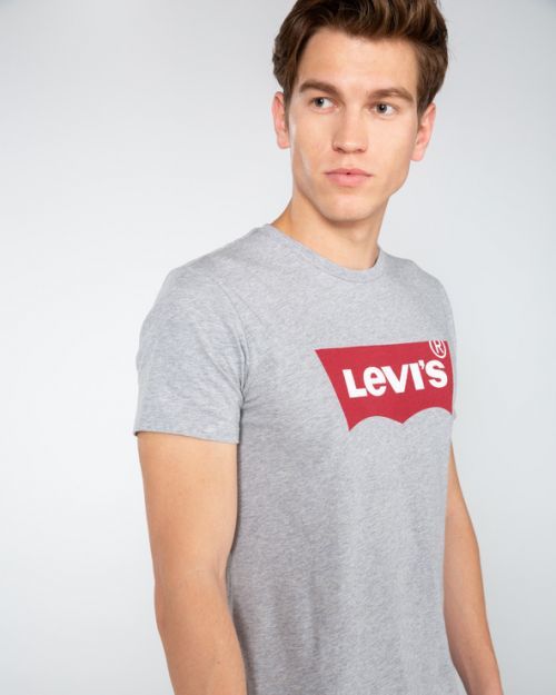 Levi's® Set-In Neck Triko Šedá