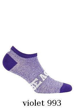 Dámské kotníkové ponožky Be Active W81.0S1 - Wola - 33/35 - fialová