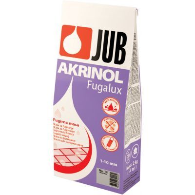 Jub Akrinol Fugalux spárovací hmota, bílá, 2 kg