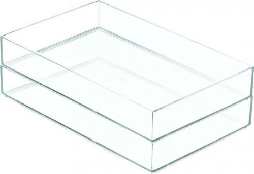 Stohovatelný organizér iDesign Clarity, 30,5 x 20 cm
