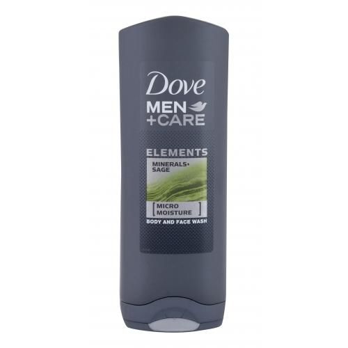 Dove Men + Care Elements 250 ml sprchový gel na obličej a tělo 2v1 pro muže