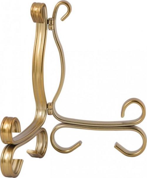 Stojan na dekorativní předměty ve zlaté barvě iDesign Astoria, 11 x 16 cm
