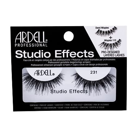 Ardell Studio Effects 231 Wispies nalepovací řasy 1 ks odstín Black pro ženy