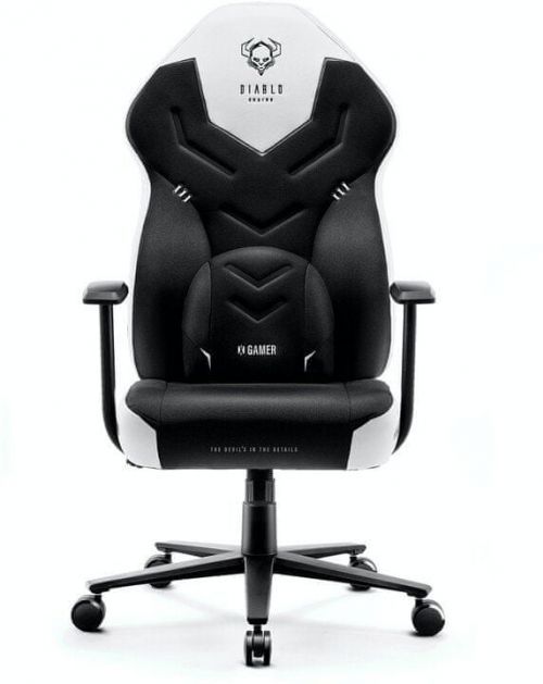 Diablo Chairs X-Gamer 2.0, černá/bílá (5902560337495)