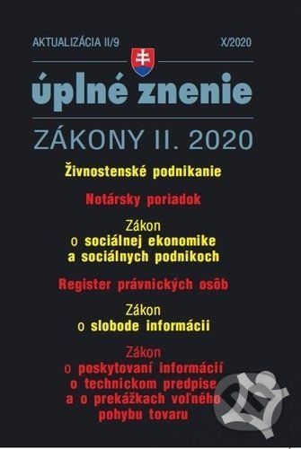 Aktualizácia 2020 II/9 - Poradca s.r.o.