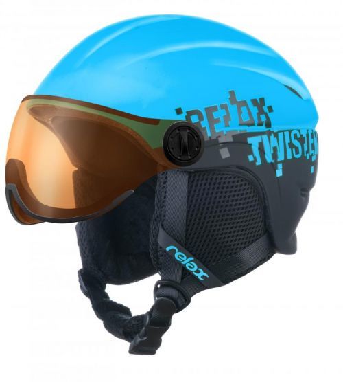 Dětská - Junior Lyžařská helma RELAX  RH27J Twister Visor Velikost: S