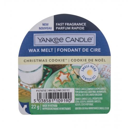 Yankee Candle Christmas Cookie 22 g vosk do aromalampy unisex