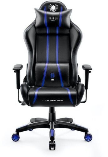 Diablo Chairs X-One 2.0, černá/modrá (5902560337075)