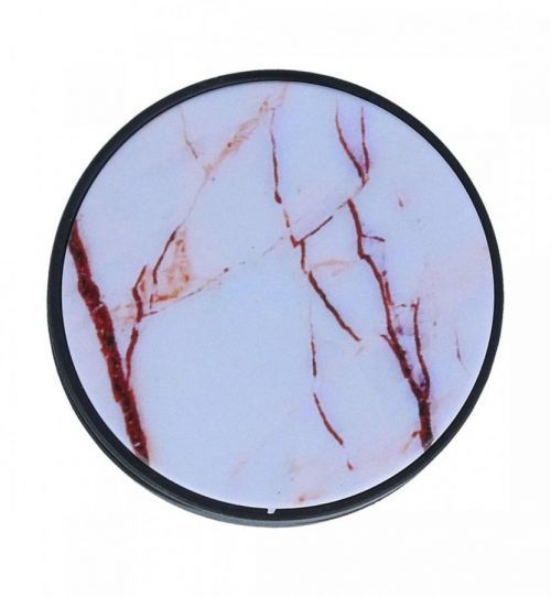 Držák na mobil TopQ PopSocket Marble White 53504