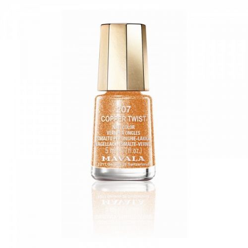 Mavala Twist & Shine lak na nehty  - 207 Copper Twist 5 ml