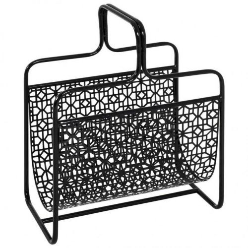 STOJAN NA NOVINY, černá - černá