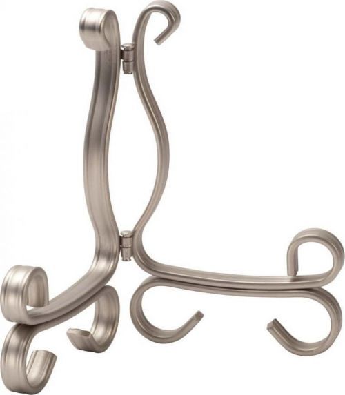 Stojan na dekorativní předměty ve stříbrné barvě iDesign Astoria, 11 x 16,5 cm