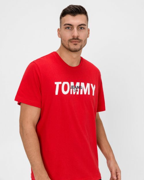 Tommy Jeans Triko Červená