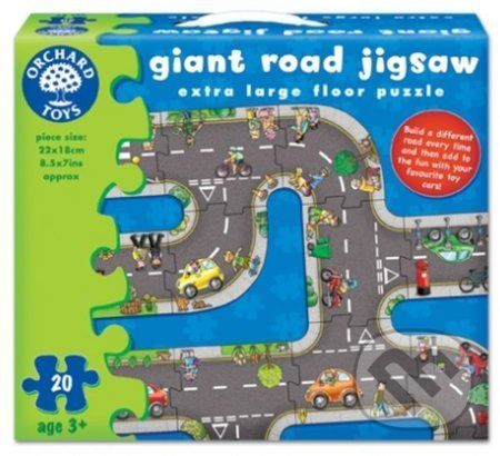 Giant Road Jigsaw (Cesta - puzzle) - Orchard Toys