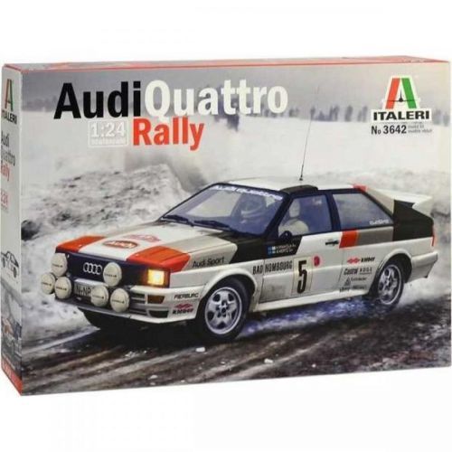 Italeri Model Kit auto Audi Quattro Rally 1:24