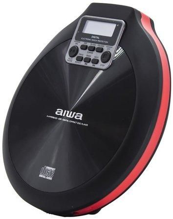 AIWA PCD-810RD/ CD/CD-R/RW MP3 přehrávač/ Černo-červený