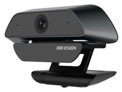 HIKVISION webkamera DS-U12/ 2MP CMOS Sensor/ 1080p/ vestavěný mikrofon/ držák/ Plug and Play/ USB 2.0/ kabel 2 m/ černá, DS-U12