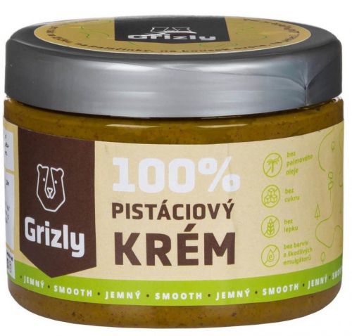 GRIZLY 100% Pistáciové máslo 500g