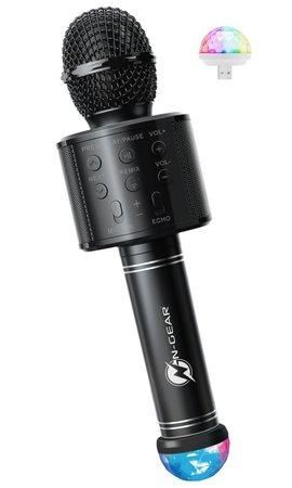 N-GEAR Sing Mic S20L/ Bezdrátový BT mikrofon/ 5W/ Disco světlo, SING MIC S20L