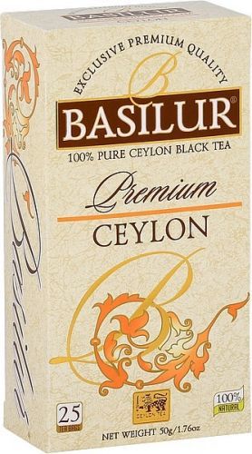 BASILUR Premium Ceylon nepřebal 25x2g