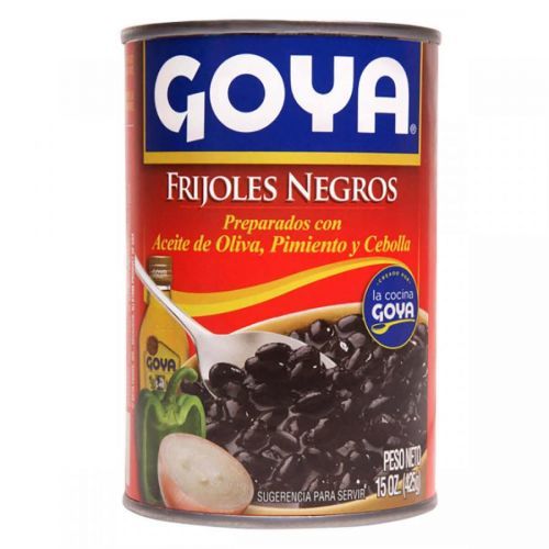 Goya Černé fazole s olivovým olejem, paprikou a cibulí 425g
