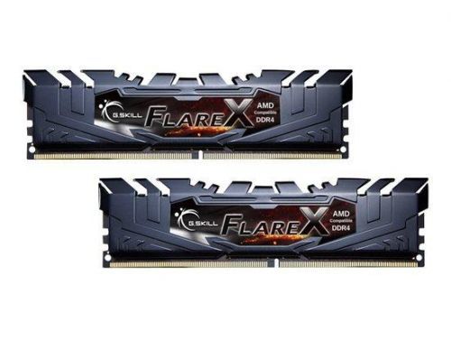 G.SKILL Flare X for AMD DDR4 16GB 2x8GB 3200MHz CL16 1.35V XMP 2.0, F4-3200C16D-16GFX