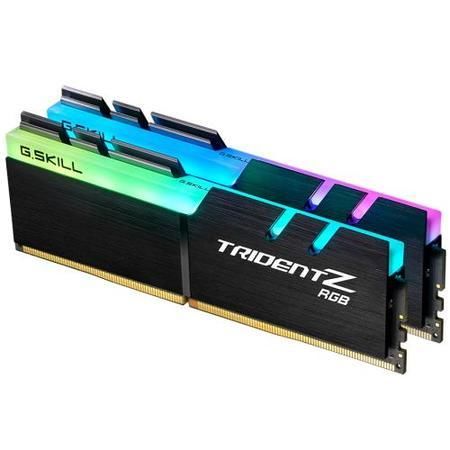 G.SKILL 16GB=2x8GB Trident Z RGB (For AMD) DDR4 3600MHz CL18 1.35V, F4-3600C18D-16GTZRX