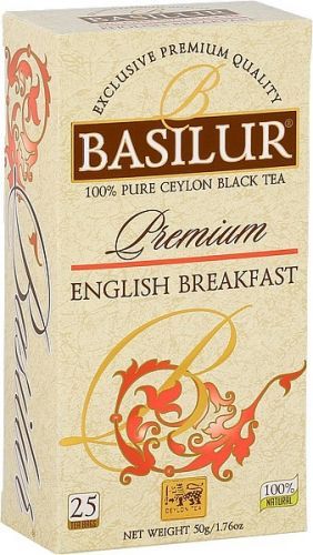 BASILUR Premium English Breakfast nepřebal 25x2g