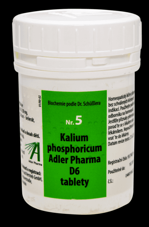 Adler Pharma Nr. 5 Kalium phosphoricum Adler Pharma D6 2000 tablet